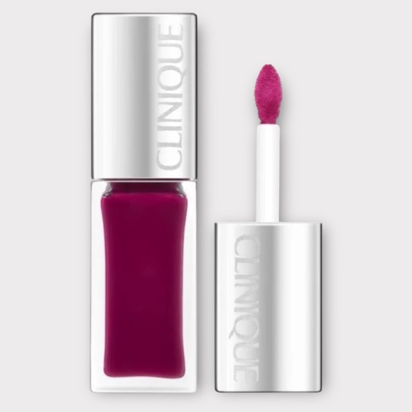 NIB CLINIQUE Discontinued Peace Pop Lacquer Lip Colour + Primer, New In Box - Picture 1 of 6